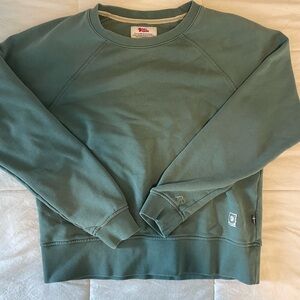 Fjallraven Women's Green Crewneck Sweater